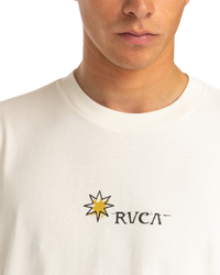 The RVCA Mens Tarot Way T-Shirt in Antique White