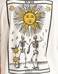 The RVCA Mens Tarot Way T-Shirt in Antique White