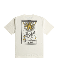 The RVCA Mens Tarot Way T-Shirt in Antique White