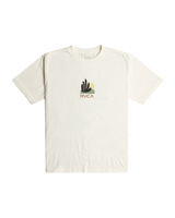 The RVCA Mens Paper Cuts T-Shirt in Antique White