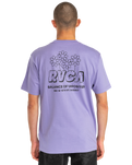 The RVCA Mens Gardener T-Shirt in Musk Stick