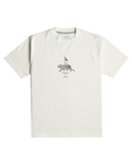 The RVCA Mens Tiger Style T-Shirt in Salt