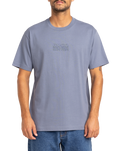 The RVCA Mens One Night Only T-Shirt in Flint Stone