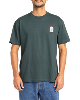 The RVCA Mens Sandstorm T-Shirt in Hunter Green