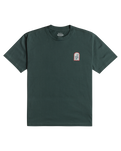 The RVCA Mens Sandstorm T-Shirt in Hunter Green