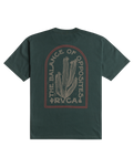 The RVCA Mens Sandstorm T-Shirt in Hunter Green