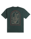 The RVCA Mens Sandstorm T-Shirt in Hunter Green