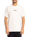 The RVCA Mens Decoshroom T-Shirt in Oatmeal Heather