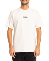 The RVCA Mens Decoshroom T-Shirt in Oatmeal Heather