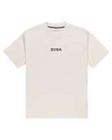 The RVCA Mens Decoshroom T-Shirt in Oatmeal Heather