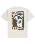 The RVCA Mens Decoshroom T-Shirt in Oatmeal Heather