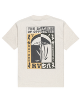 The RVCA Mens Decoshroom T-Shirt in Oatmeal Heather