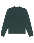 The RVCA Mens Chainmail Pocket Long Sleeve T-Shirt in Hunter Green