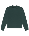 The RVCA Mens Chainmail Pocket Long Sleeve T-Shirt in Hunter Green