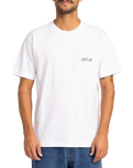 The RVCA Mens Gabrielle Monceaux T-Shirt in White