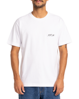 The RVCA Mens Gabrielle Monceaux T-Shirt in White