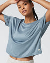 Energy T-Shirt in Smoke Blue Heather