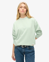 Essential Logo Sweatshirt in Surf Spray Green