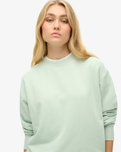 Essential Logo Sweatshirt in Surf Spray Green