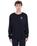 Everyday Checker Palm T-Shirt in Black