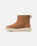 Explorer III Slip-On Waterproof Boots in Velvet Tan & Chalk