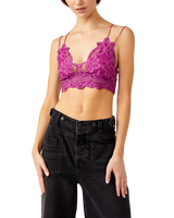 Adella Bralette in Radiant Orchid