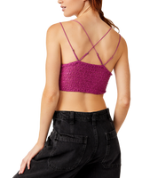 Adella Bralette in Radiant Orchid