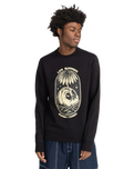 The Element Mens Theory Sweatshirt in Flint Black