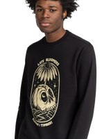 The Element Mens Theory Sweatshirt in Flint Black