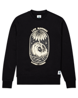 The Element Mens Theory Sweatshirt in Flint Black