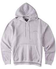 The Billabong Mens Wave Washed Hoodie in Grey Violet