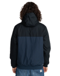 The Element Mens Dulcey 2 Tones Jacket in Eclipse Navy