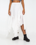 The Free People Womens Clover Skirt in White