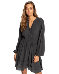 The Billabong Womens Black Bird Dress in Off Black