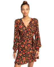 The Billabong Womens In My Heart Dress in Black