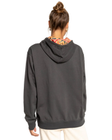 The Billabong Womens Louna Hoodie in Off Black