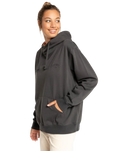 The Billabong Womens Louna Hoodie in Off Black