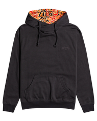 The Billabong Womens Louna Hoodie in Off Black