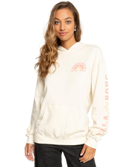 The Billabong Womens Sun Lovers Hoodie in Salt Crystal