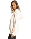 The Billabong Womens Sun Lovers Hoodie in Salt Crystal