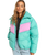 The Billabong Womens Winter Paradise Jacket in Sea Green