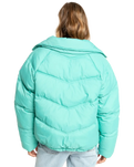 The Billabong Womens Winter Paradise Jacket in Sea Green