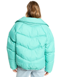 The Billabong Womens Winter Paradise Jacket in Sea Green