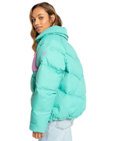 The Billabong Womens Winter Paradise Jacket in Sea Green