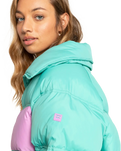 The Billabong Womens Winter Paradise Jacket in Sea Green