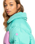 The Billabong Womens Winter Paradise Jacket in Sea Green