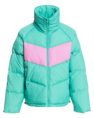 The Billabong Womens Winter Paradise Jacket in Sea Green