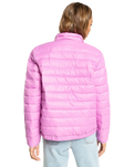 The Billabong Womens Transport High Lite Jacket in Lavender Field