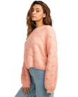 The Billabong Womens Mystic Girl Jumper in Peach Pit