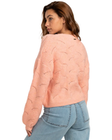 The Billabong Womens Mystic Girl Jumper in Peach Pit